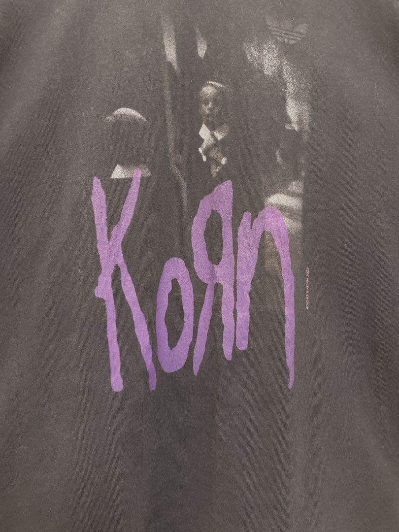KORN Adidas コラボTシャツ Lサイズ