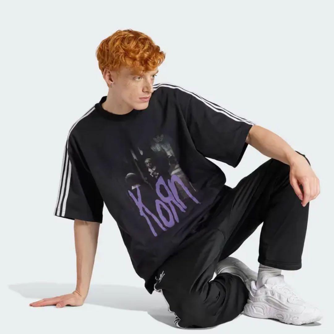 KORN Adidas コラボTシャツ Lサイズ