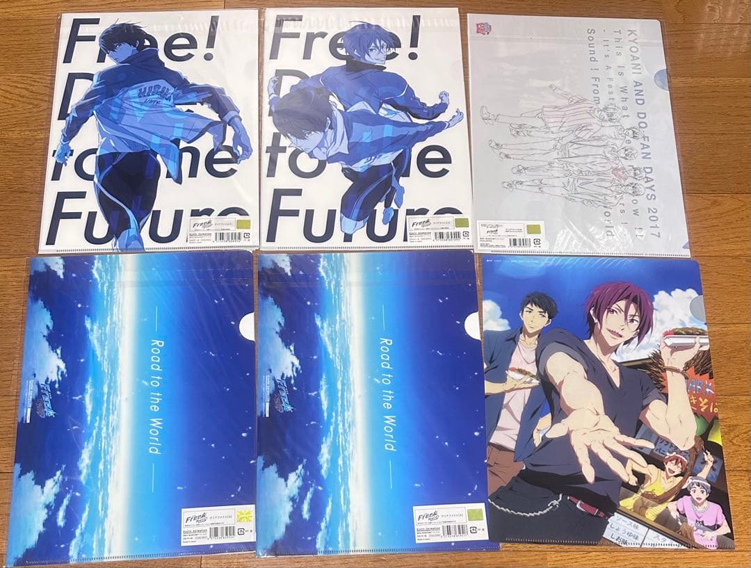 free クリアファイル パンフレット 前売り券 グッズセット