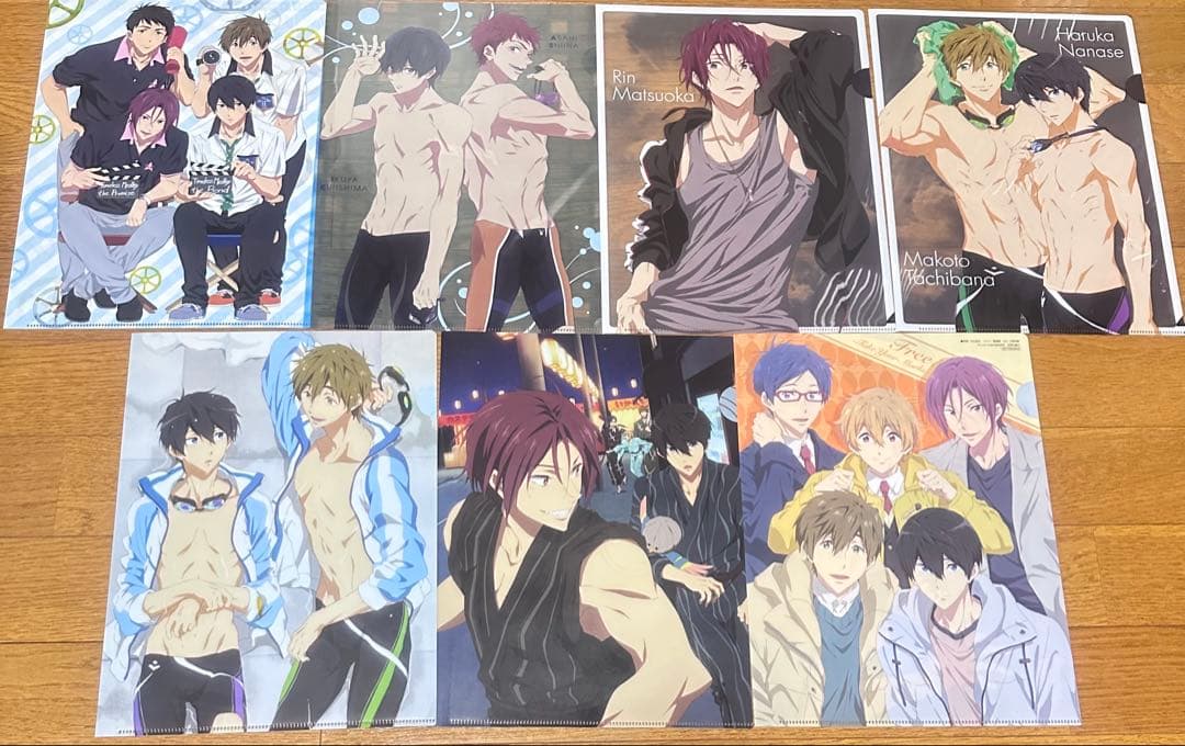 free クリアファイル パンフレット 前売り券 グッズセット