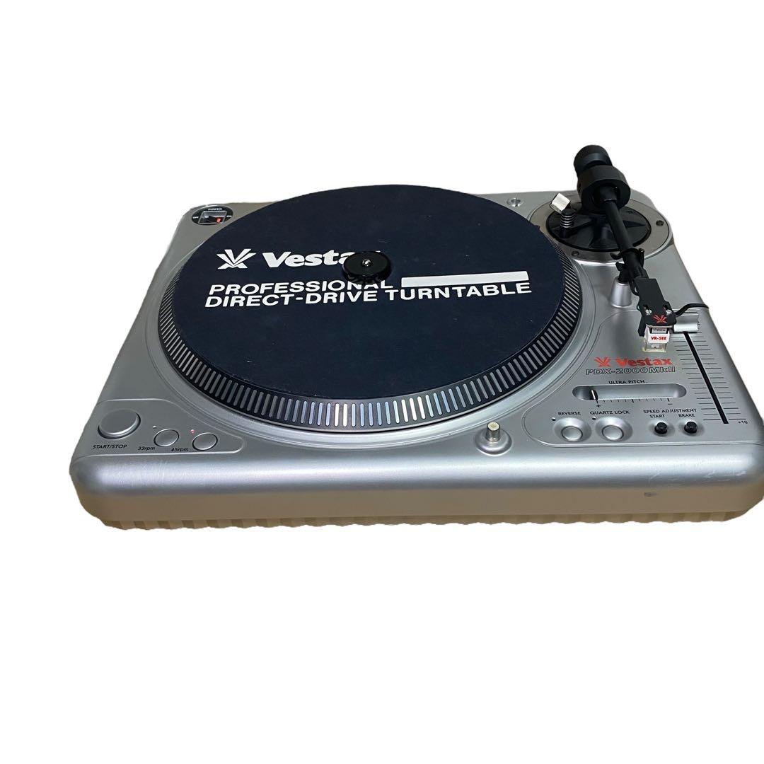 美品✨ベスタクス　PDX-2000Mk2 DJターンテーブル★完全動作確認済み★