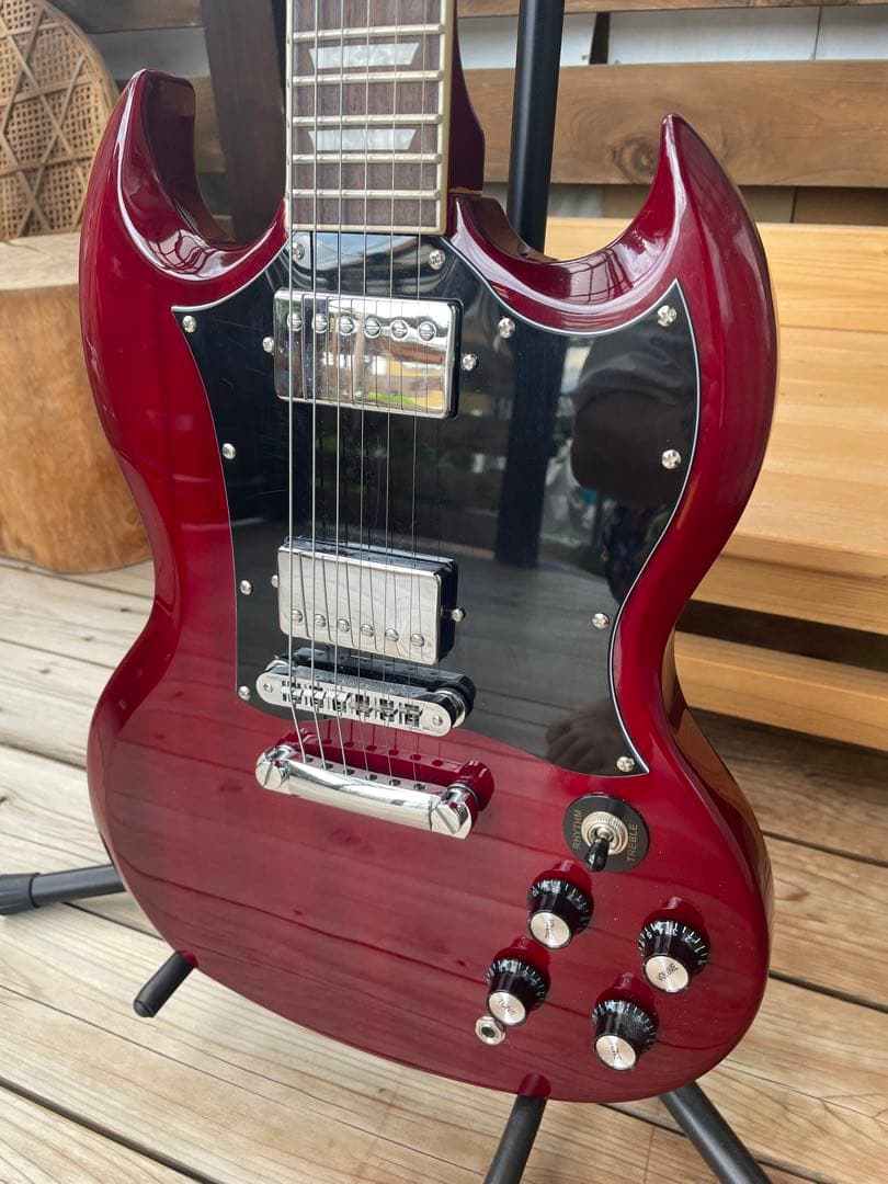 BLITZ SG エレキギター AriaProII 音出し良好