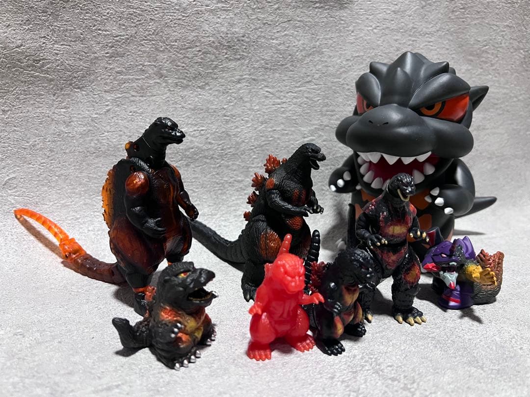 バーニングゴジラ　フィギュア　まとめ売り