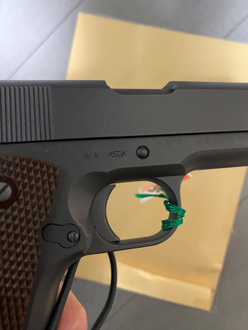 トイガン WA WESTERN ARMS HW-R m1911a1