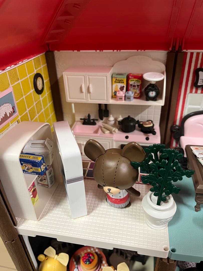 くまのがっこう　ハコルーム　ドールハウス　プラモデル　完成品　ジャッキー