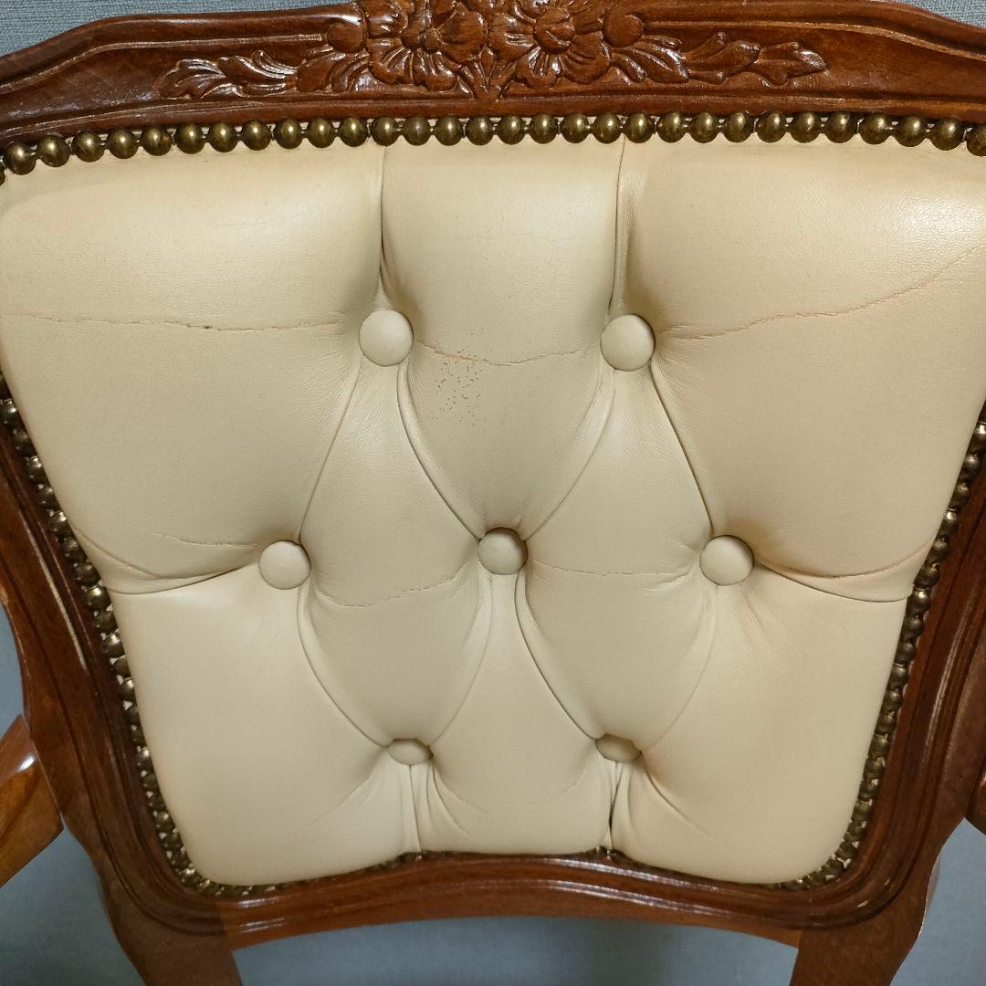 【イタリアンヴィンテージ 】クラシカルアームチェア