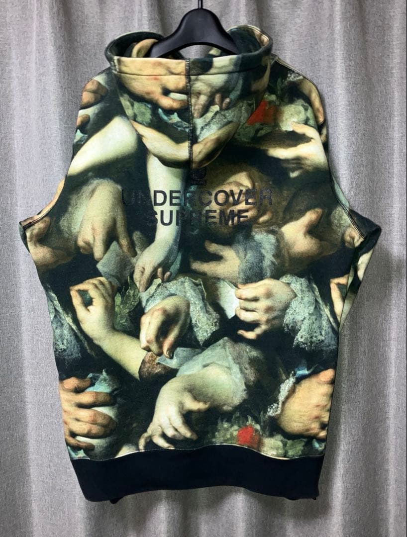 K‼️Supreme undercover 総柄パーカー 希少Lサイズ 15