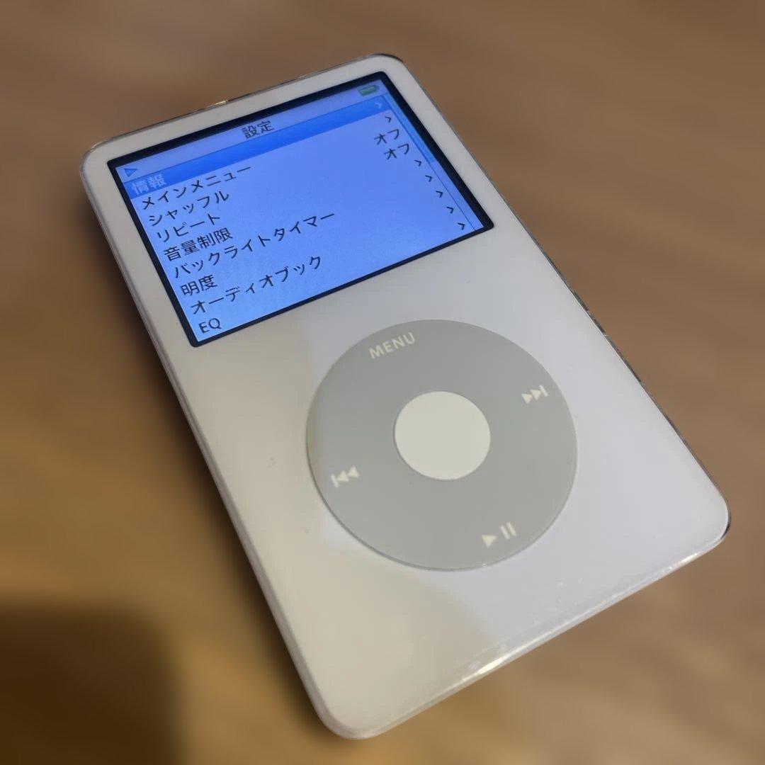 iPod Classic ホワイト 30GB A1136