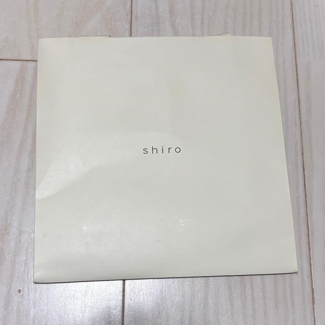 【美品】shiro ショッパー　小袋