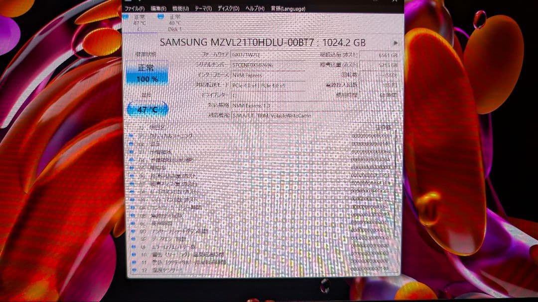 内蔵型SSD Samsung MZVL21T0HDU 1TB SSD