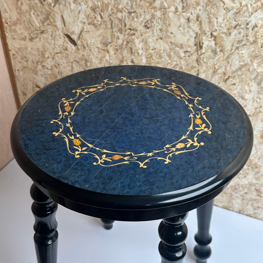 イタリアDEMAIN スツール 花台 サイドテーブル