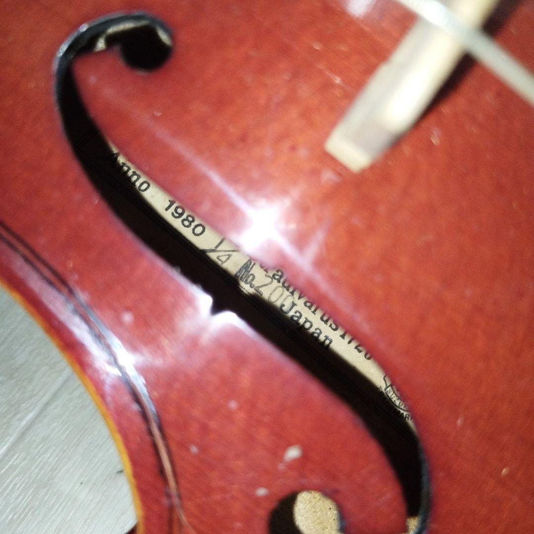 ②スズキ No.200 1/4 1980年製 SUZUKI バイオリン