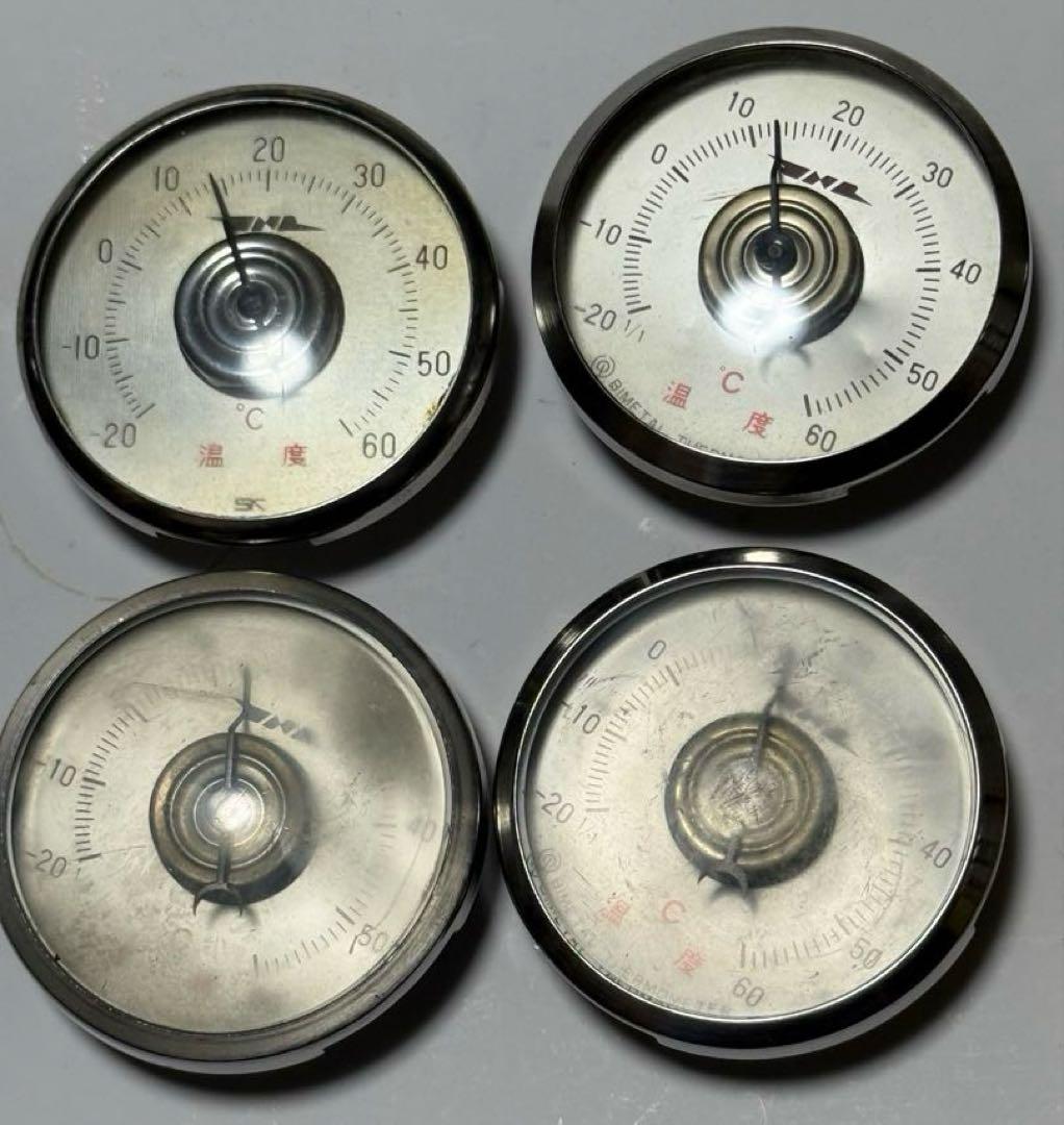 国鉄　温度計　鉄道 JNR ブルートレイン 5個セット 4