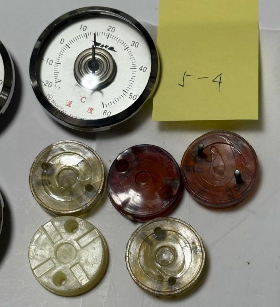 国鉄　温度計　鉄道 JNR ブルートレイン 5個セット 4
