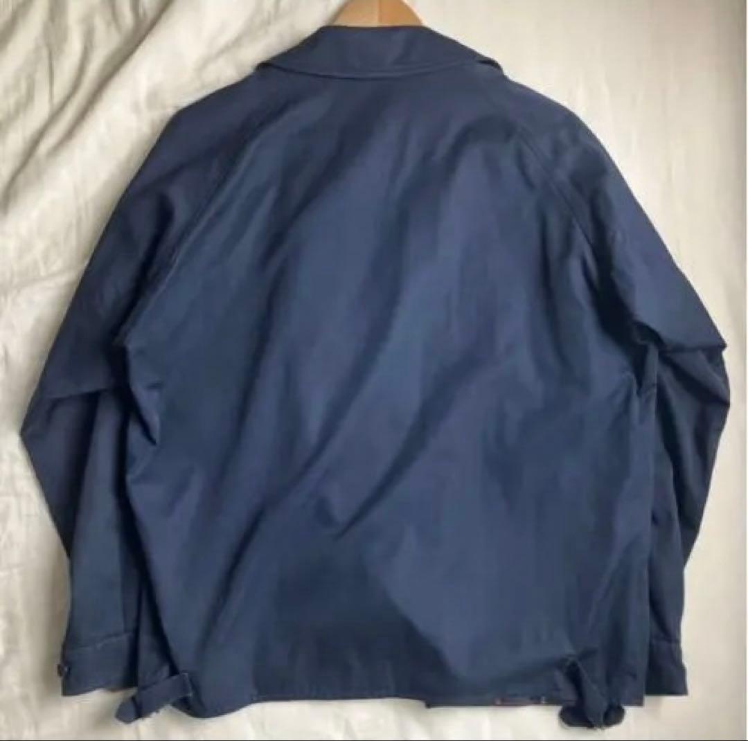 80's ヴィンテージ バーバリー　スウィングトップ　ネイビー S〜M