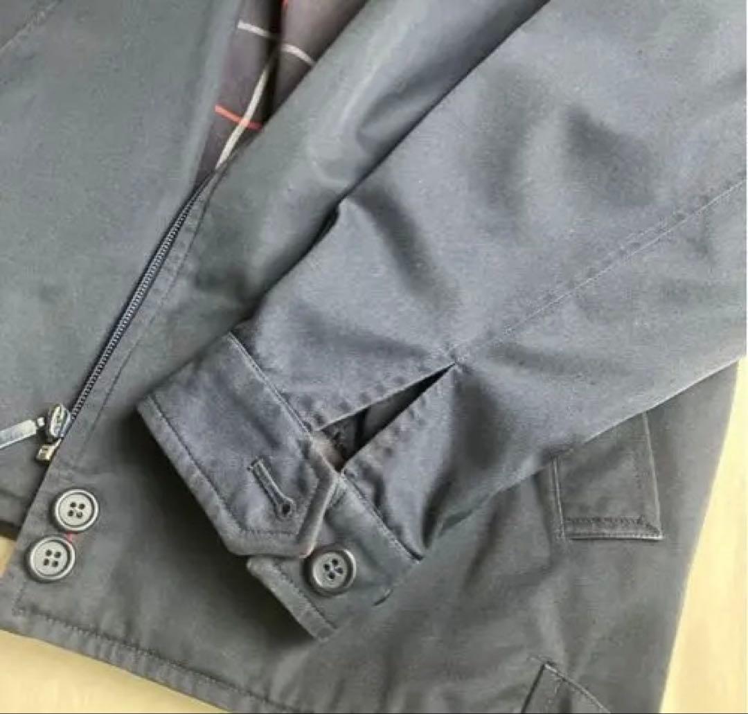 80's ヴィンテージ バーバリー　スウィングトップ　ネイビー S〜M