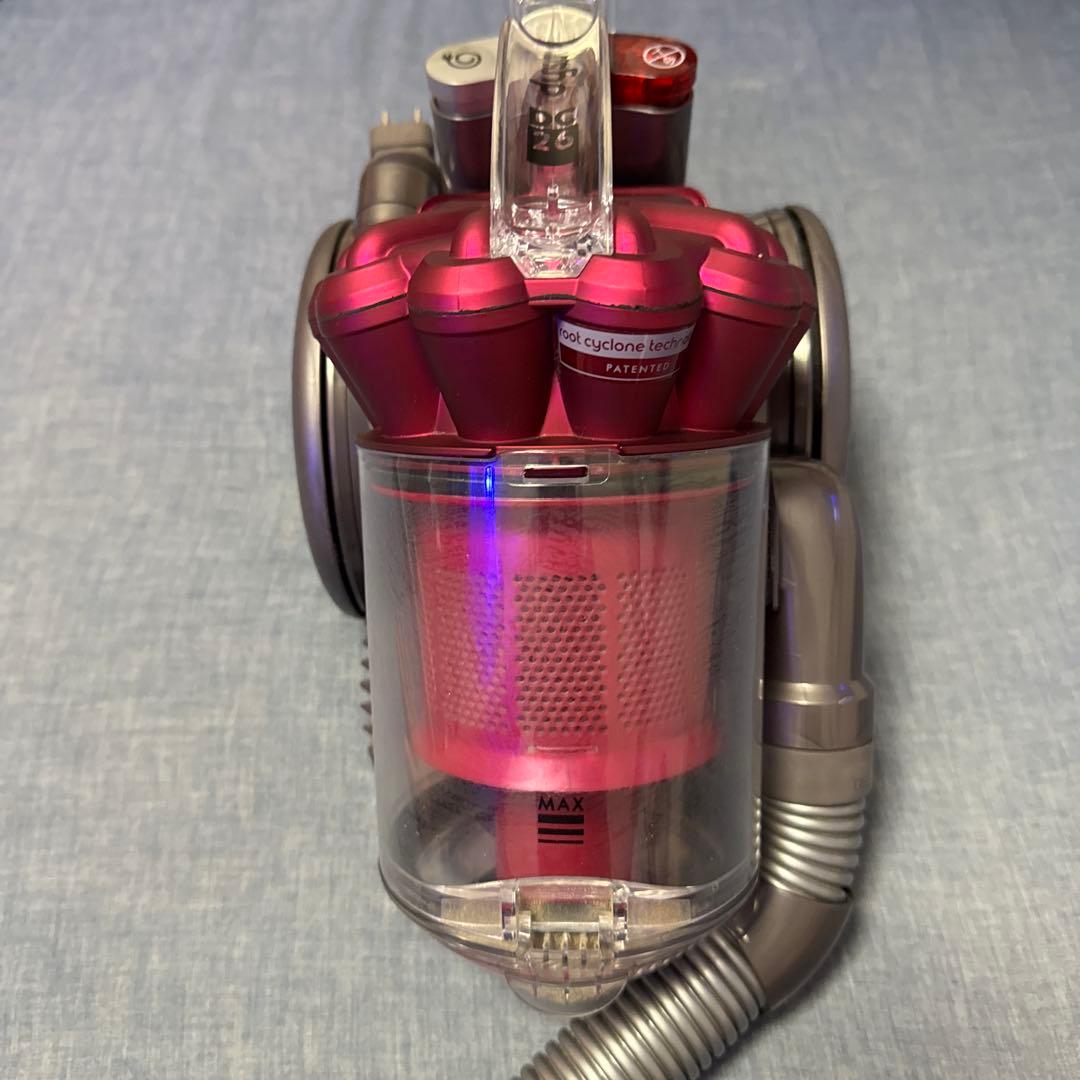 ダイソン　キャニスター掃除機 グレー・ピンク　DC26CFMHCOM