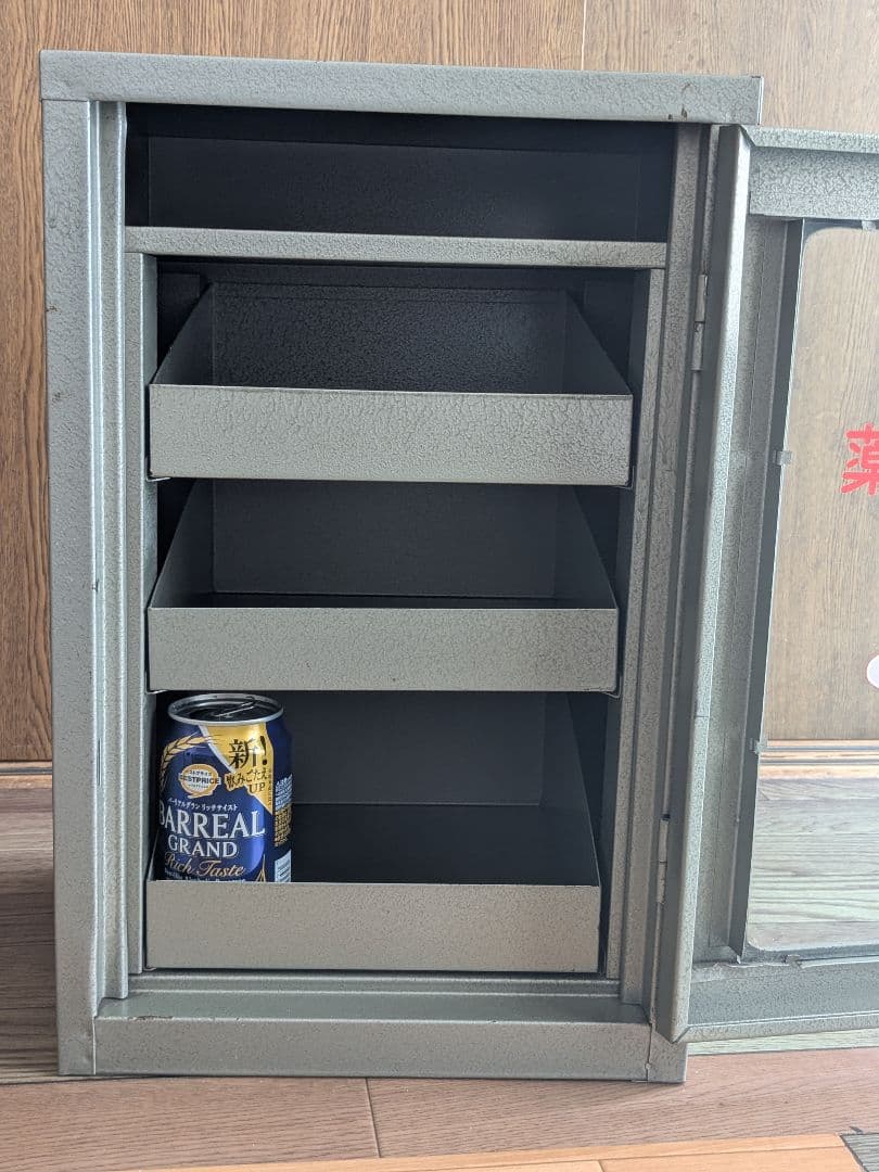 昭和レトロスチール薬箱3段