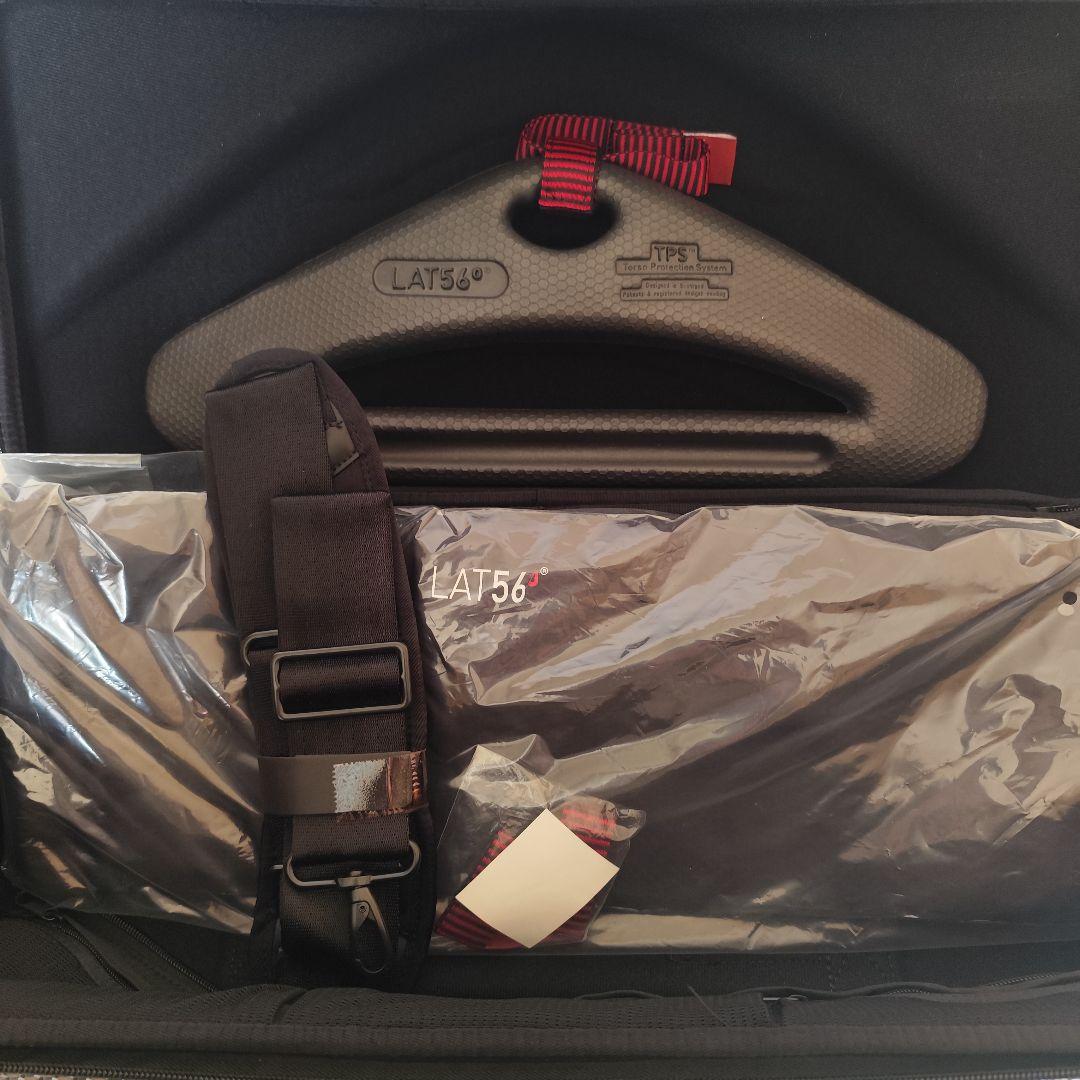 【2個セット】LAT56°高級ガーメントバッグ RED-EYE RAT-PAK