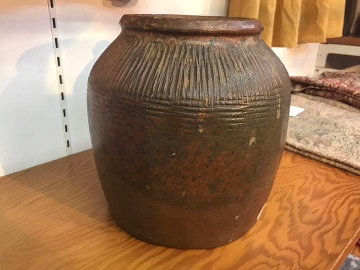 焼き締め古壺
