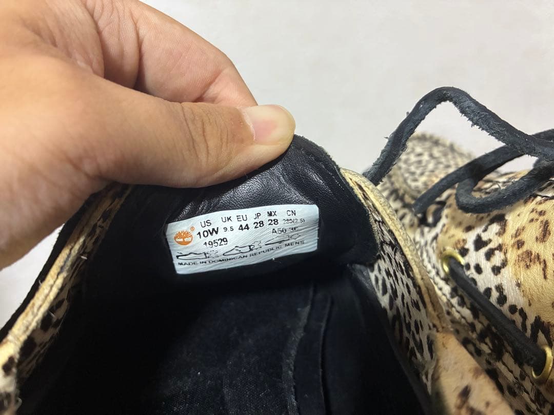 timberland 3eye ユナイテッドアローズ別注 レオパード