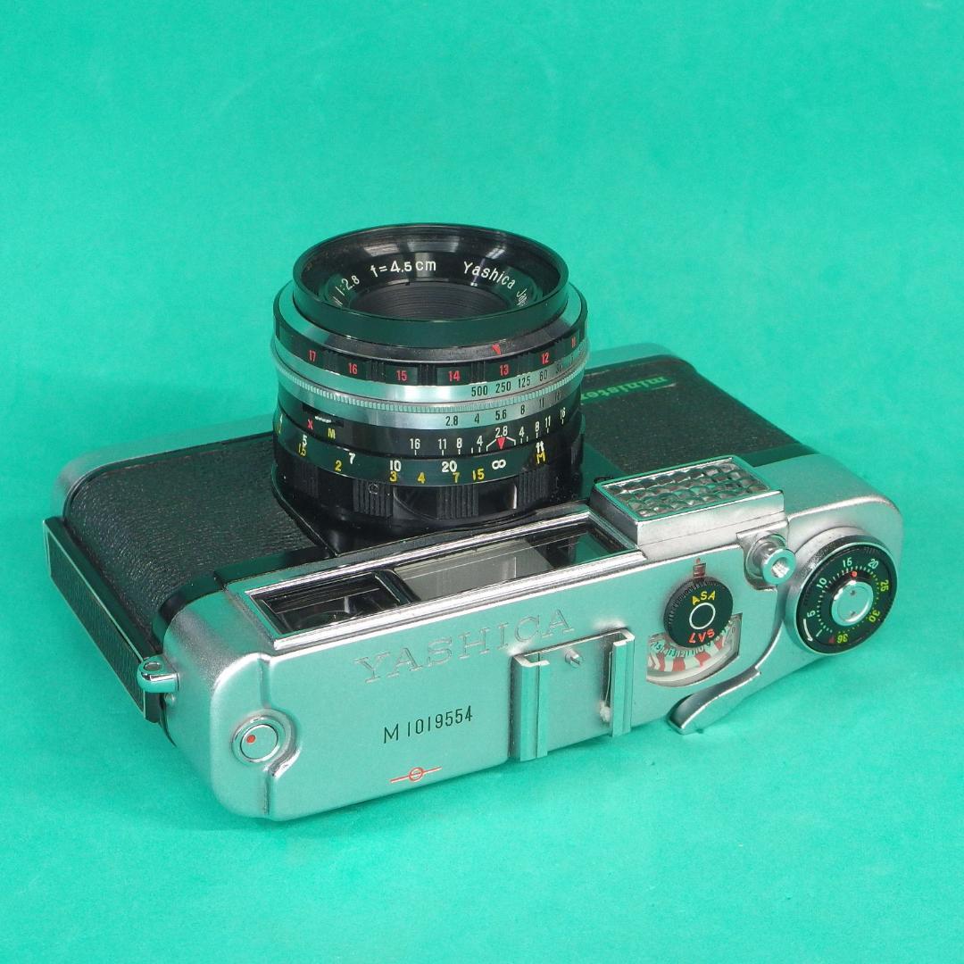 【美品】ヤシカ・ミニスター　ヤシノン４５ｍｍＦ２.８ ４群５枚【試写済】
