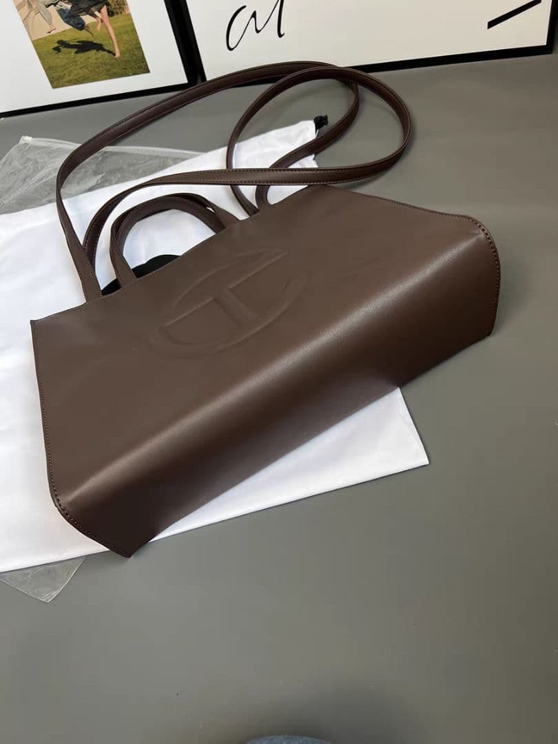 TELFAR 大人気 ショッピングバック スモール チョコレート 茶色