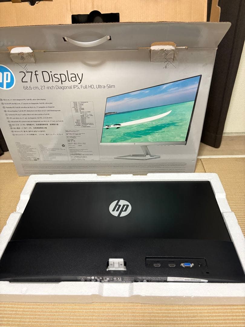 HP 27f Display 27インチ ディスプレイ本体