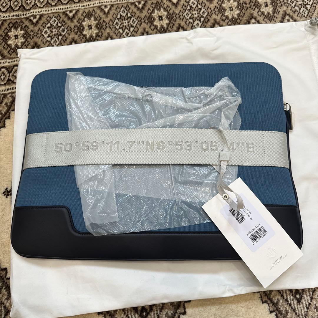 RIMOWA ノートPCケース ブルー フラットバッグ