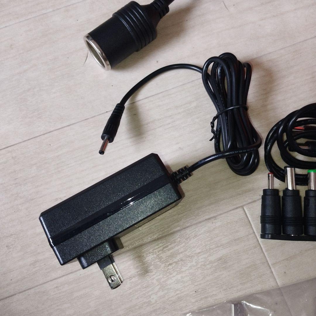 極美品　ポータブル電源　21Wソーラーパネル　エバーブライト