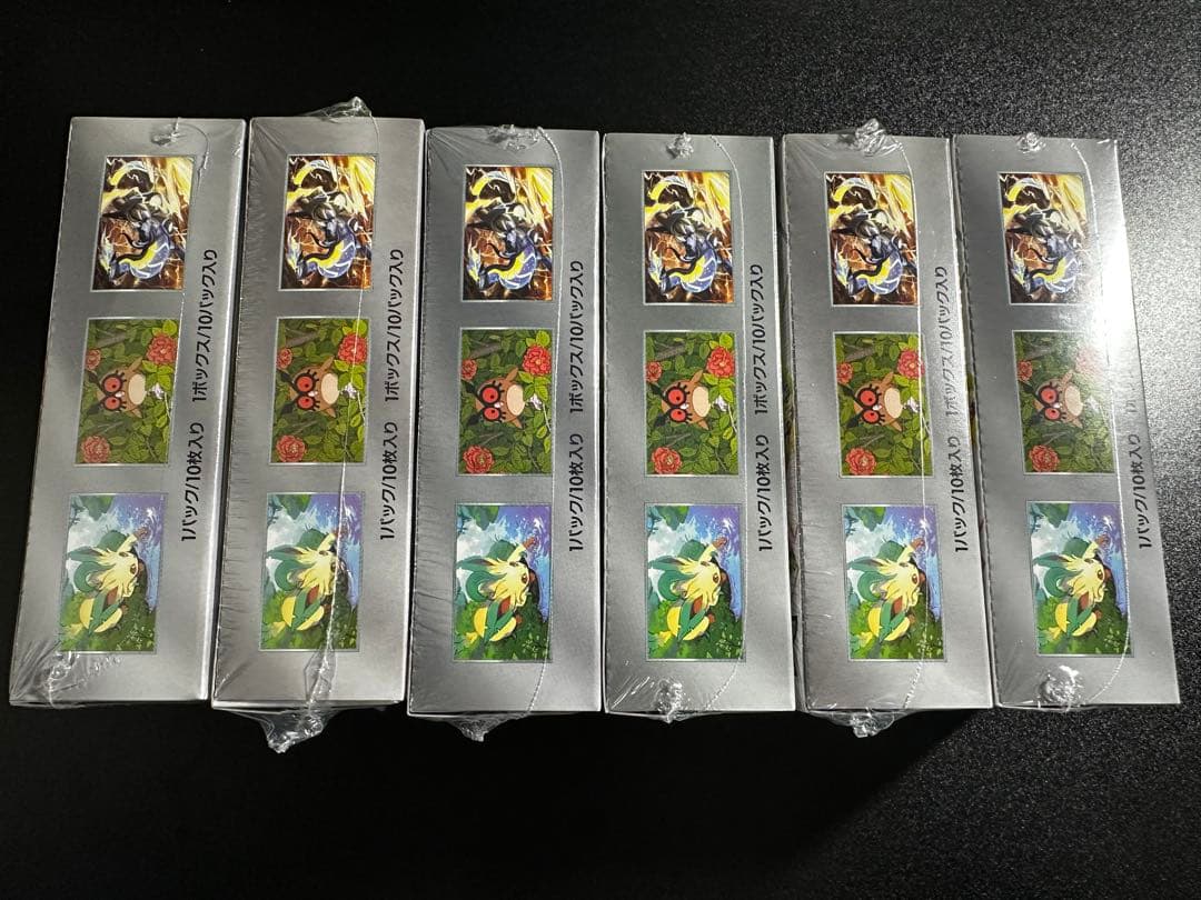 【シュリンク付き】ポケモンカード テラスタルフェスex 新品未開封BOX 6箱