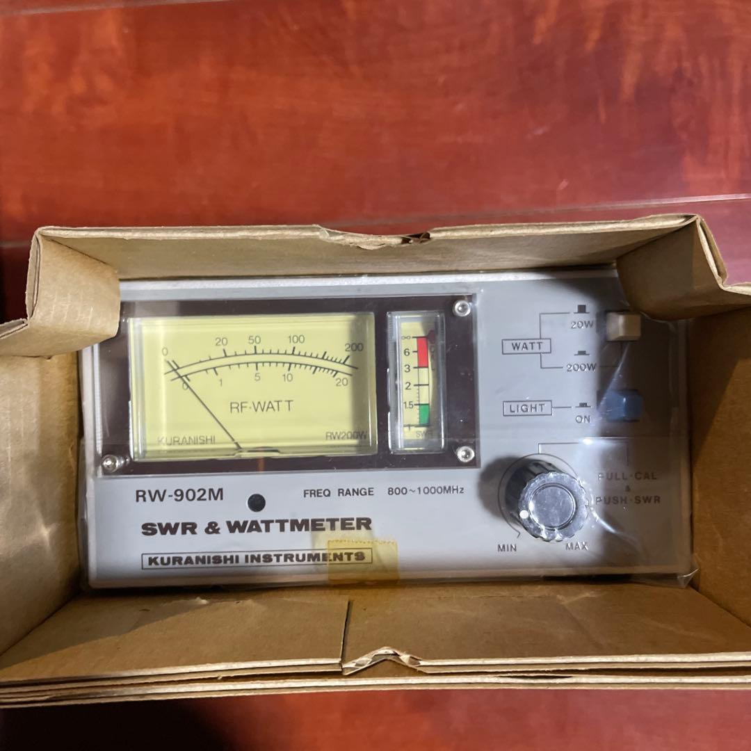 【新品・未使用】クラニシ RW-902M SWR＆WATTMETER