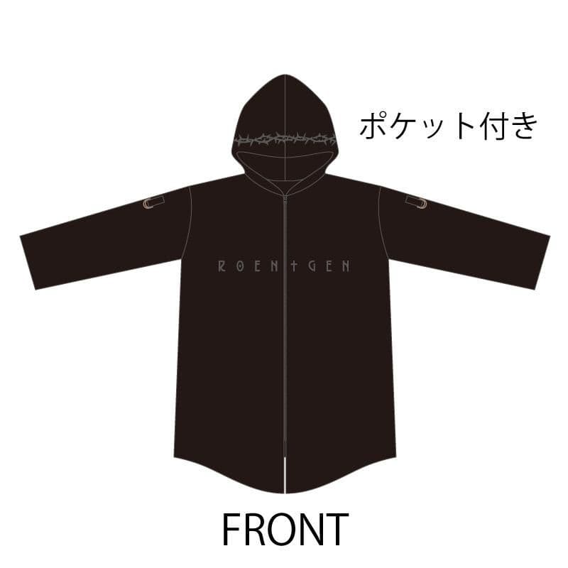 新品 HYDE ROENTGEN 薄手 パーカー 黒 Mサイズ