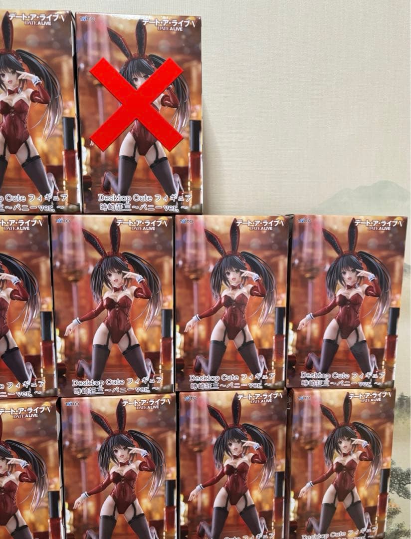 時崎狂三　フィギュア　バニー　36個セット まとめ売り