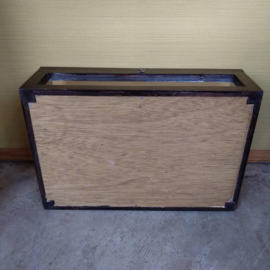 木枠　ガラスケース　アクセサリーケース