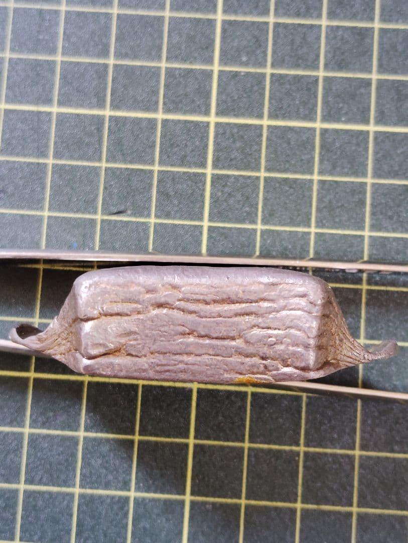 中国大清 古貨幣 銀塊 本物保証　極美品大型　重さ190.16g