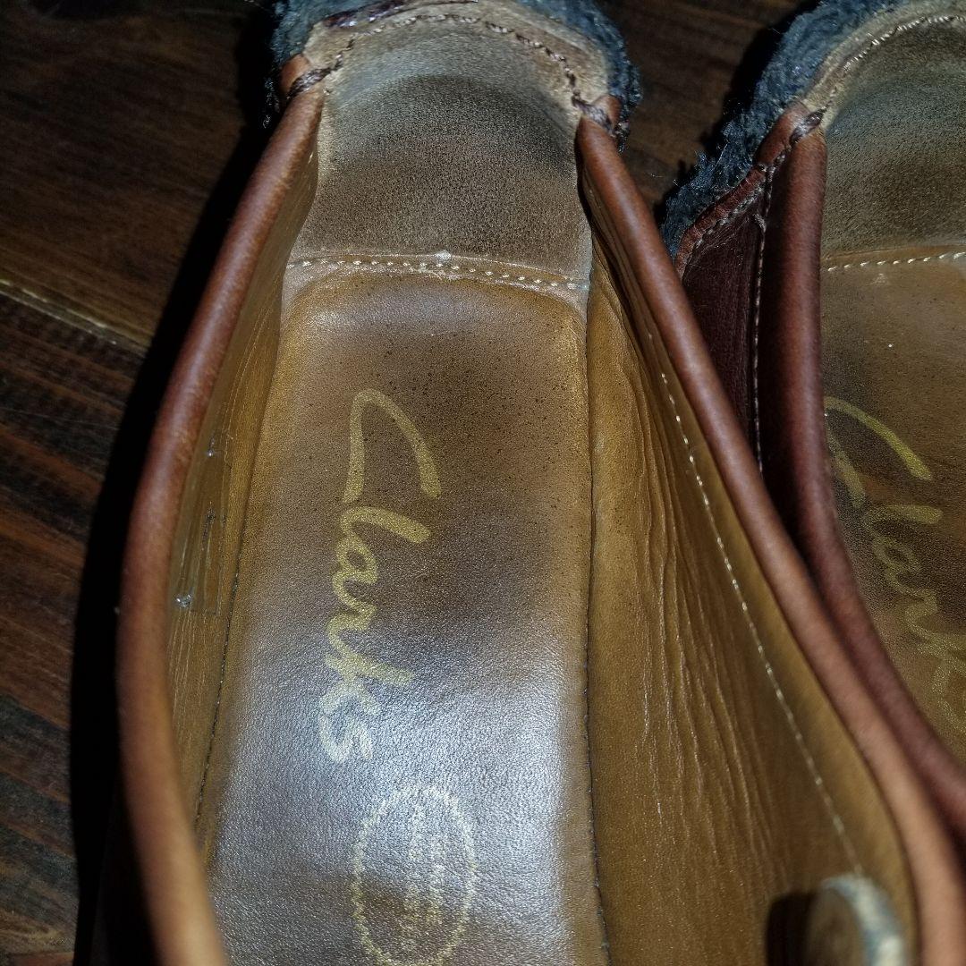 美品　廃盤　Clarks　アルバーニ　レザー　ワラビーブーツ　28