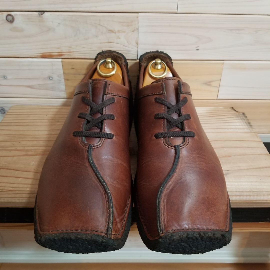 美品　廃盤　Clarks　アルバーニ　レザー　ワラビーブーツ　28