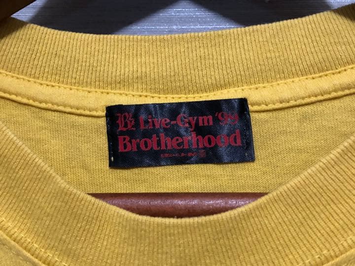 貴重 B'z Tシャツ LIVE GYM'99 Brotherhood