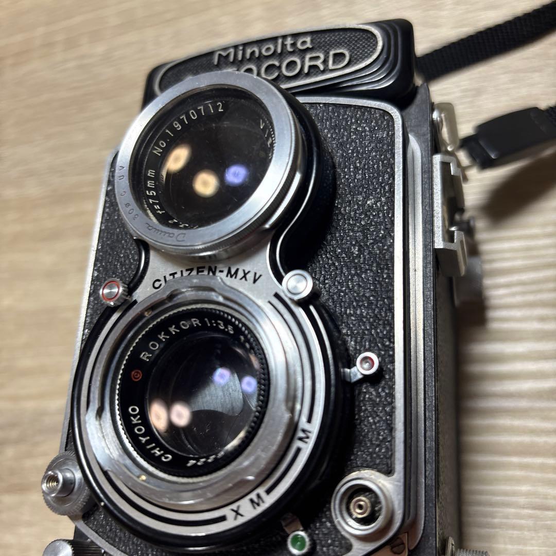 【動作確認済】ミノルタオートコード 二眼レフカメラ レトロ
