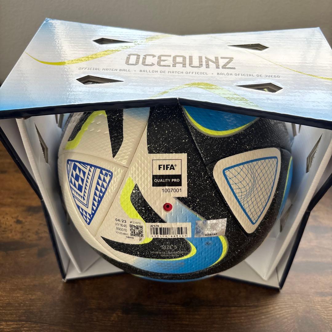 【新品未使用】 アディダス サッカーボール オーシャンズ プロ 5号球