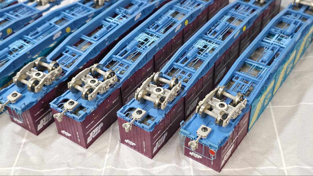 コキ104　11輌まとめて(13mmゲージ)