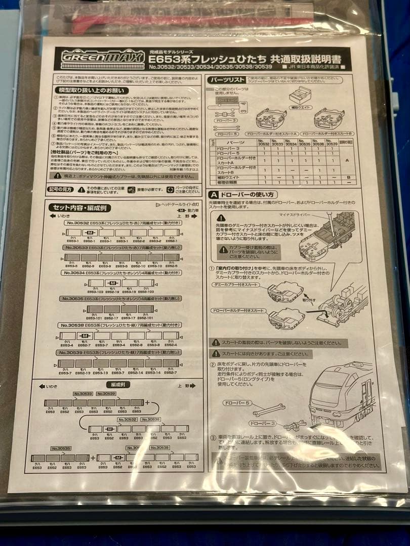 GM E653系 フレッシュひたち 赤 (動力付き)