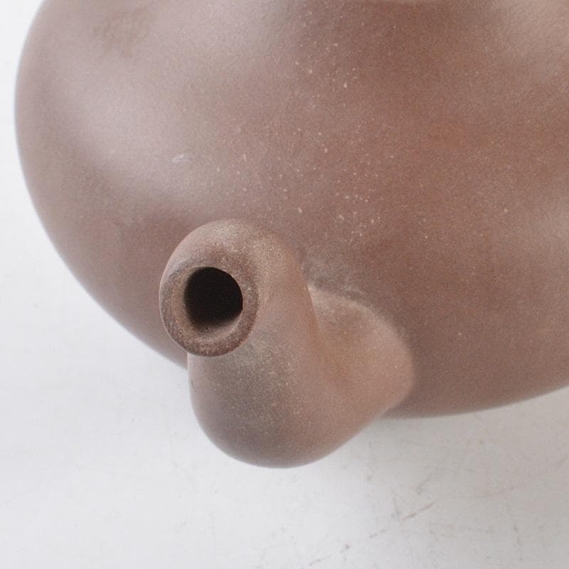 中国　紫砂　朱泥　急須　茶壷　在銘　C　R6282