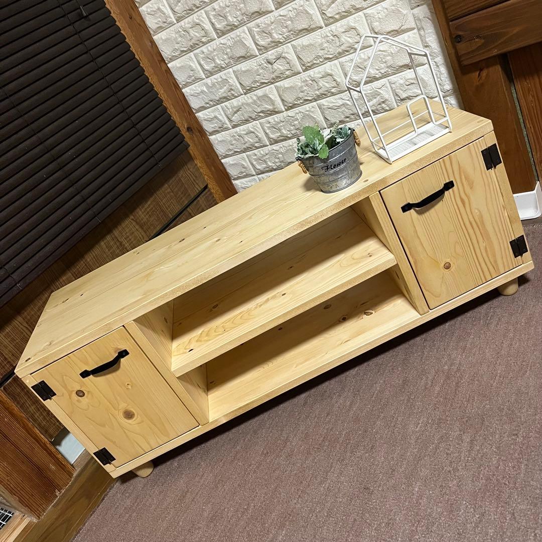 【3色塗装色】&【9種類取っ手】&【脚種類】スタイリッシュテレビボード TV台