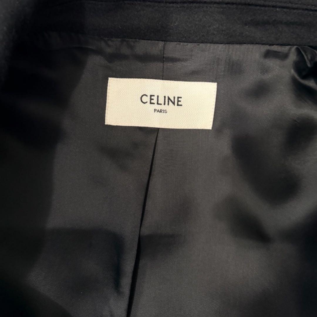 CELINEダブルフェイス カシミアウール ブルゾン ジャケット コート