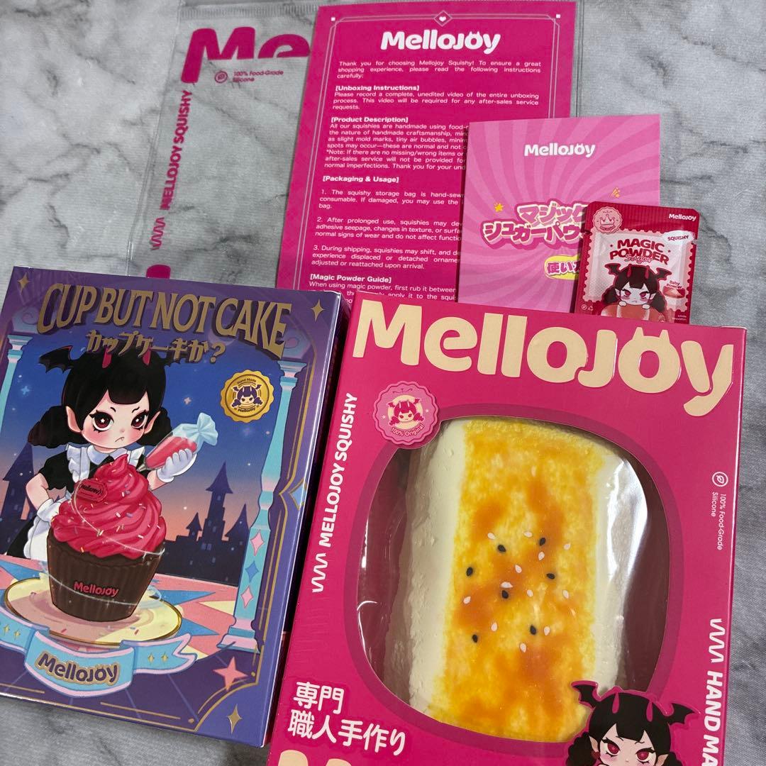 【新品未開封】Mellojoy メロジョイ 焼き餅 もち　カップケーキ