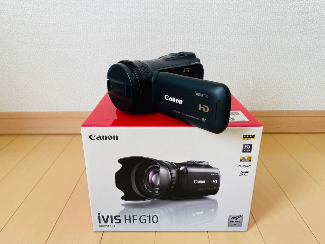 Canon IVIS HF G10 ビデオカメラ 超美品