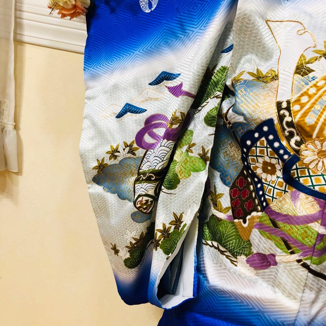 七五三五歳‼️完全️フルセット❤️大谷選手柄兜豪華❤️金彩煌びやか 全部ついてる