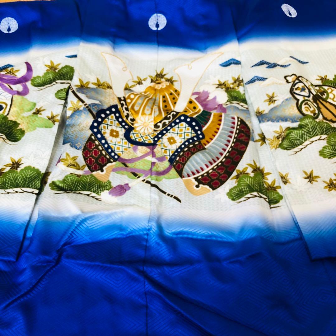 七五三五歳‼️完全️フルセット❤️大谷選手柄兜豪華❤️金彩煌びやか 全部ついてる